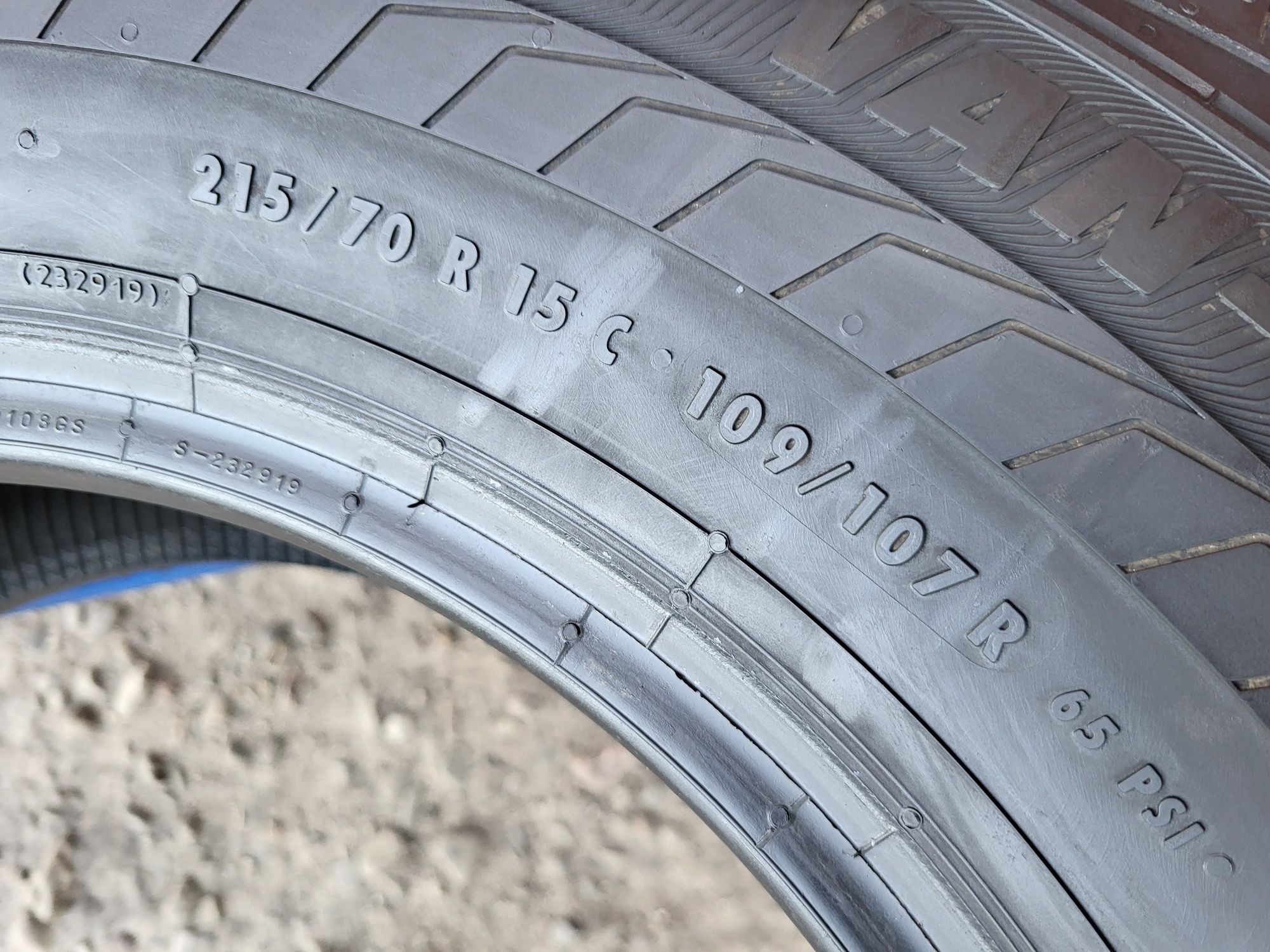 215/70/15C R15C Semperit Van-Life 2 2шт ціна за 1шт літо шини