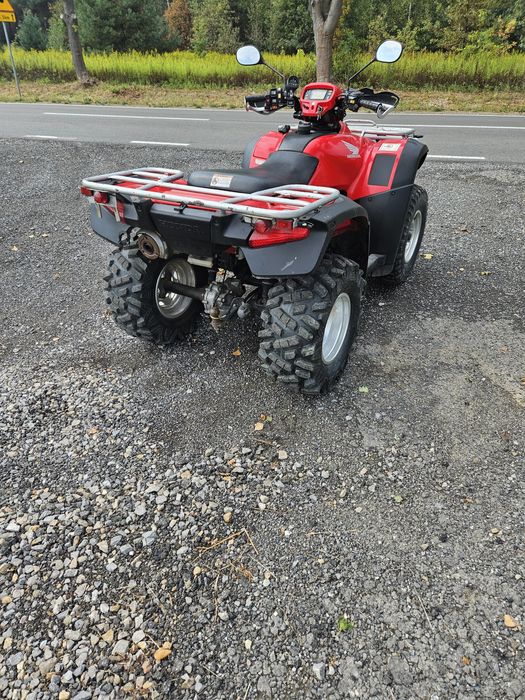 Honda Trx 500 dokumenty do rej