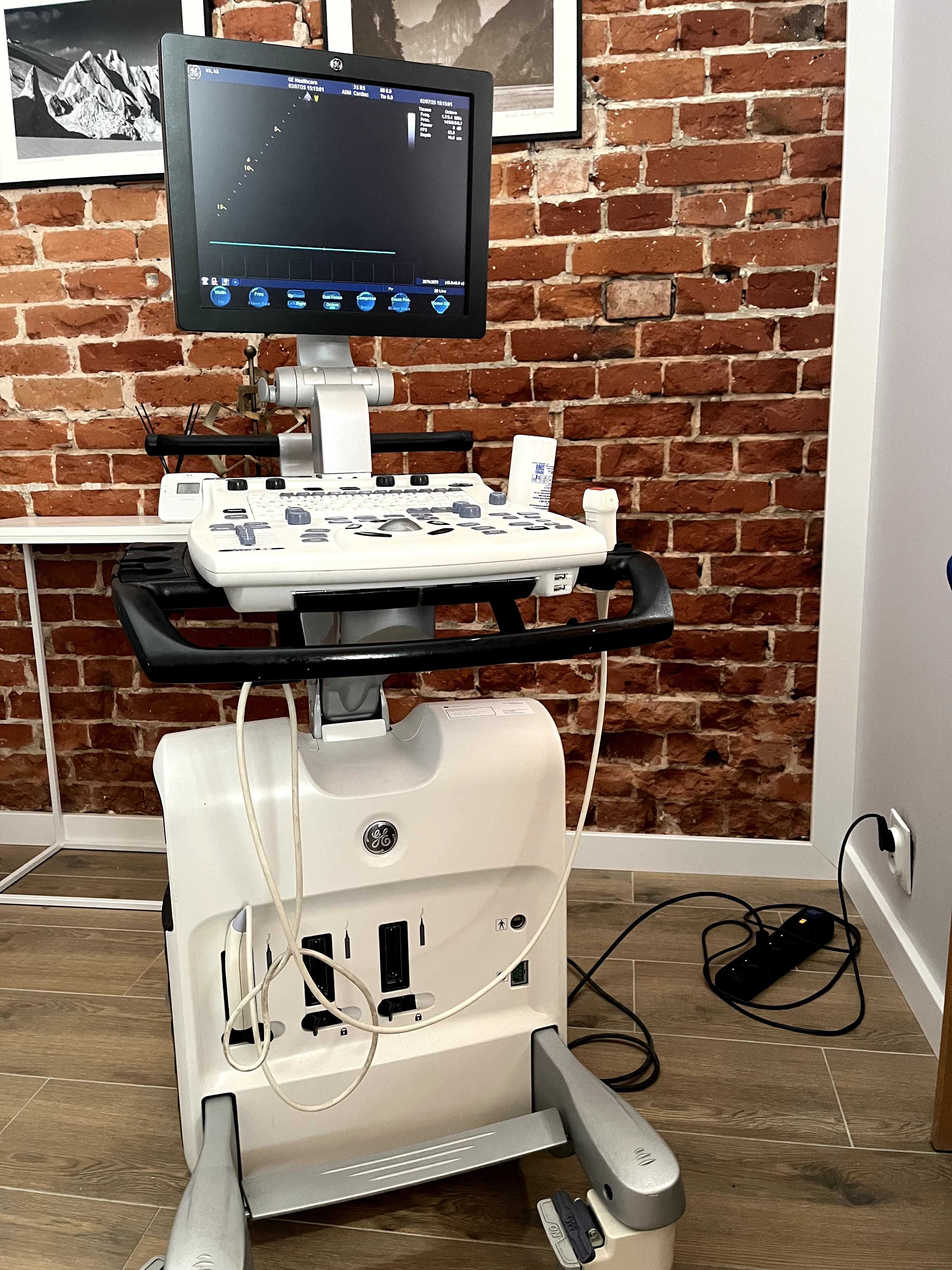 Echokardiograf GE Vivid 5S - gotowy do pracy
