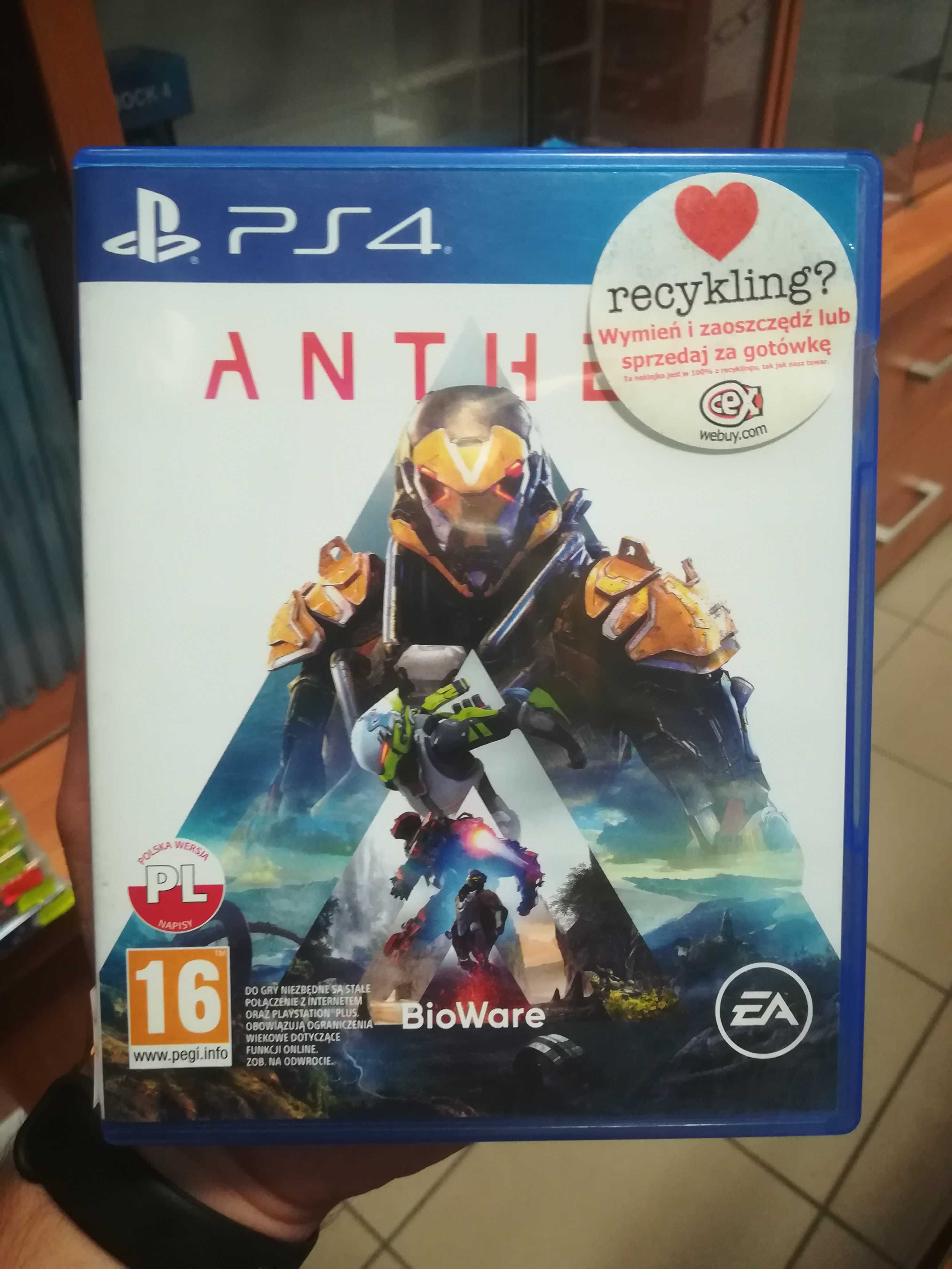 Anthem PS4 Sklep Wysyłka Wymiana