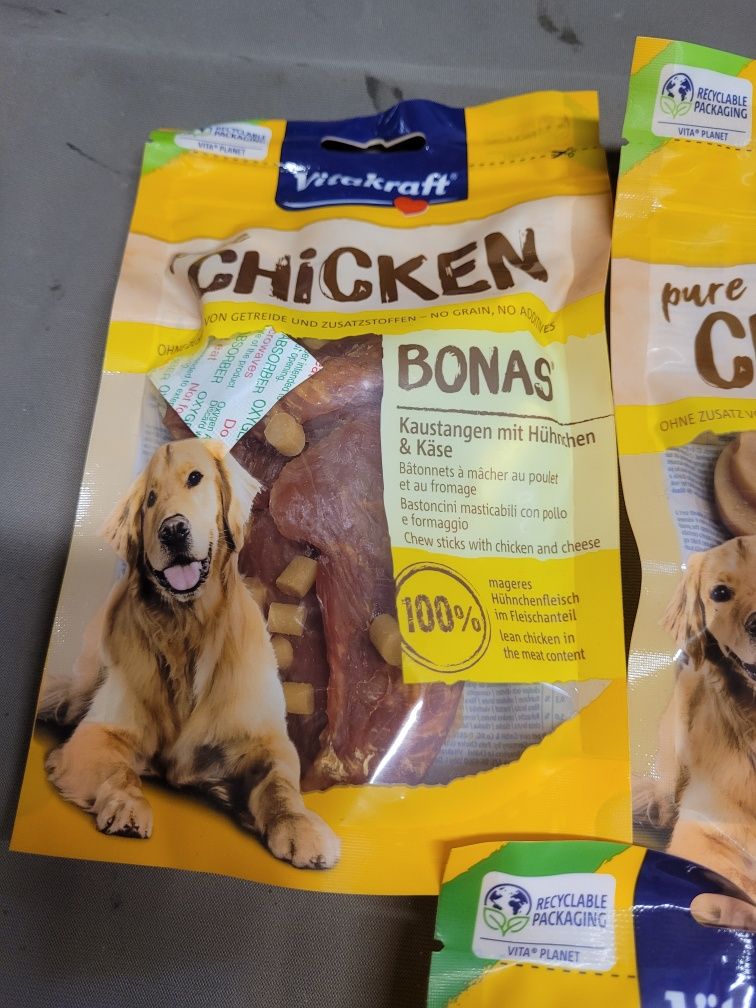 Przekąski dla psa vitakraft 5x89g mix smaków jagniecina  kurczak itp.
