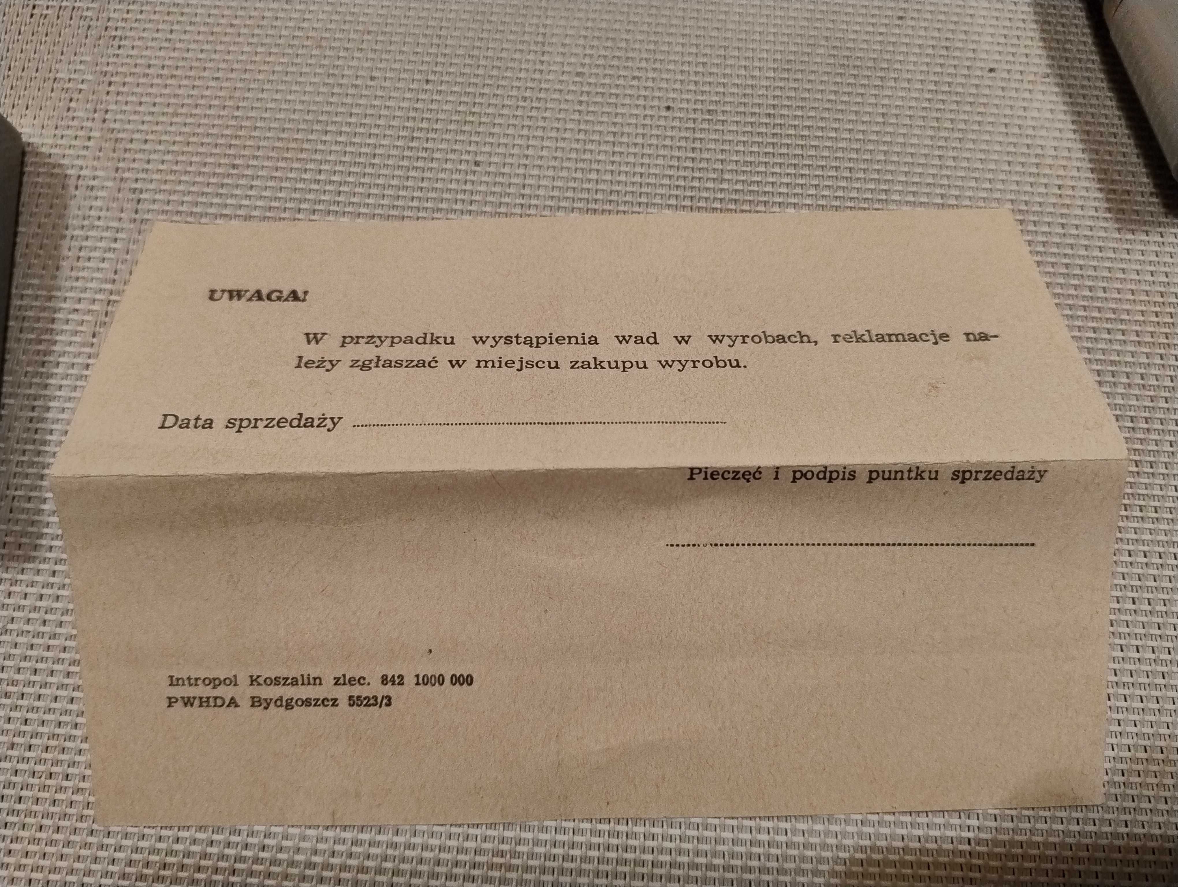 Mikrofon MDO IX Unitra Tonsil PRL