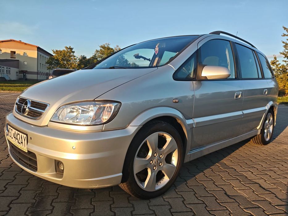Opel Zafira Piękny OPEL ZAFIRA A 1.8 Sport OPC line + LPG