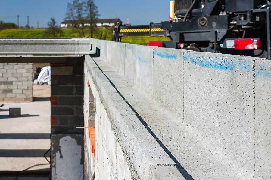 Kształtki wieńcowe - pustaki szalunkowe