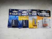 Батарейка Крона varta Longlife power alkaline  9В, а также LR20 размер