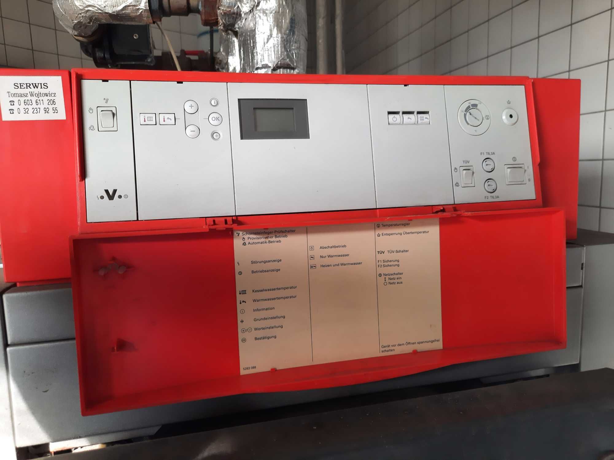 Kocioł olejowy 80 Kw Viessmann Vitoplex 300