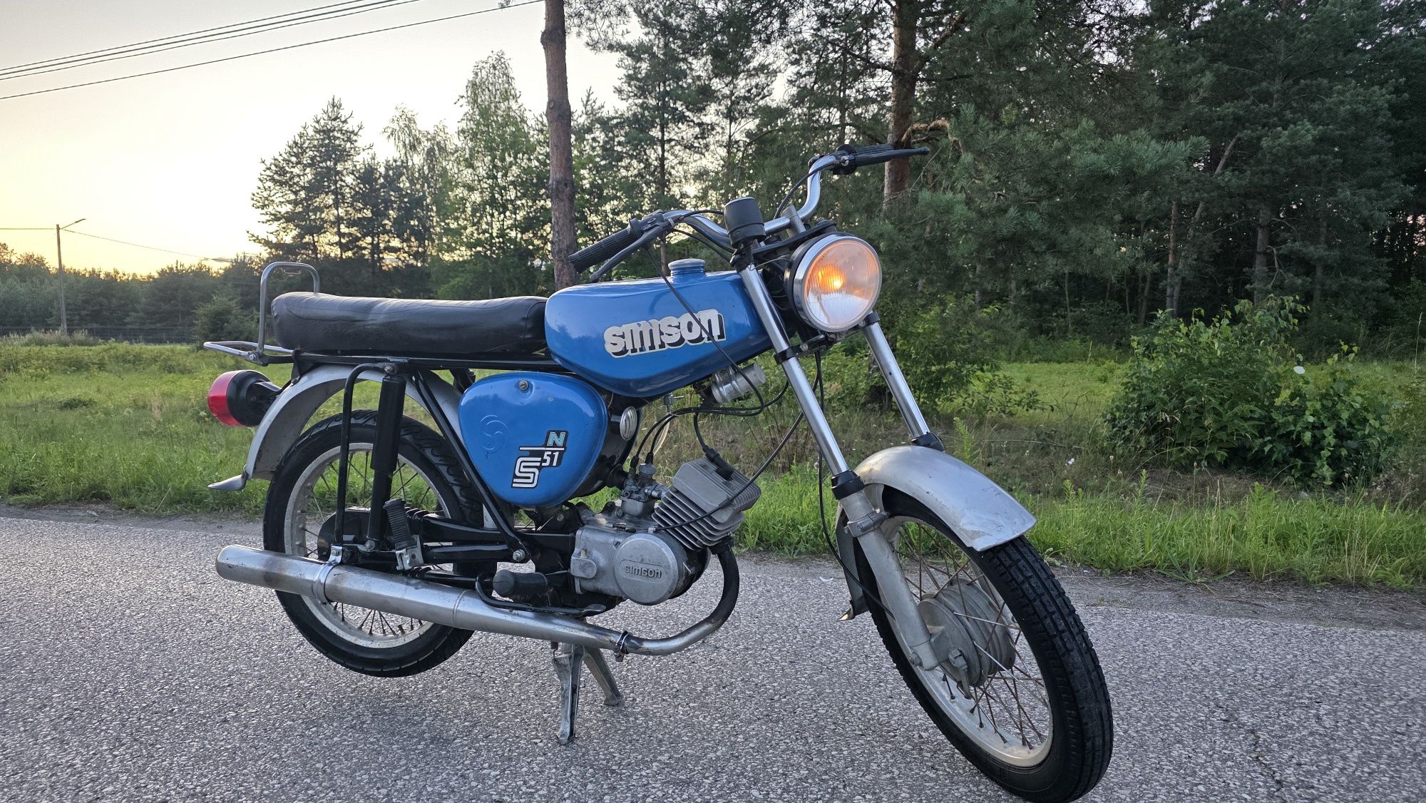 Simson s51 N 84r orginal DDR Ifa Simson dostawa transport mz motorower