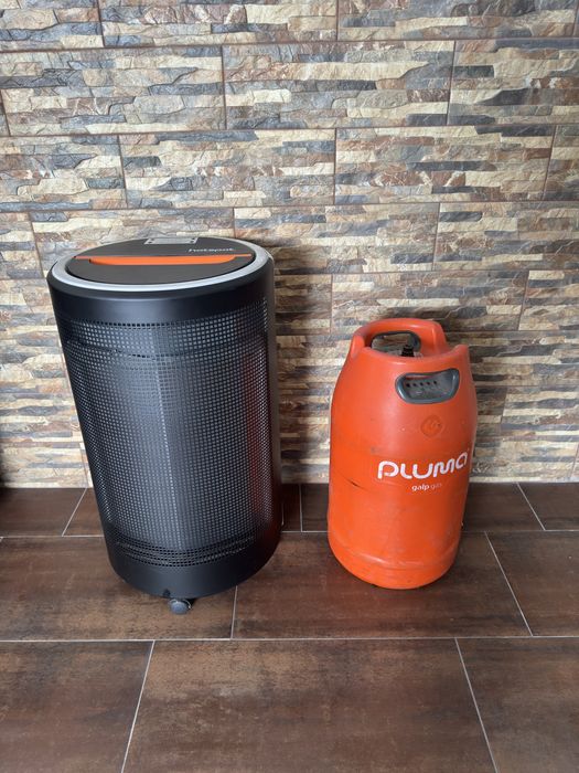 Aqucedor a gas com botija