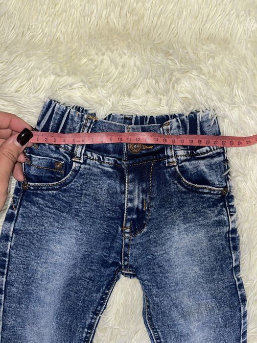 Джинсы с манжетами