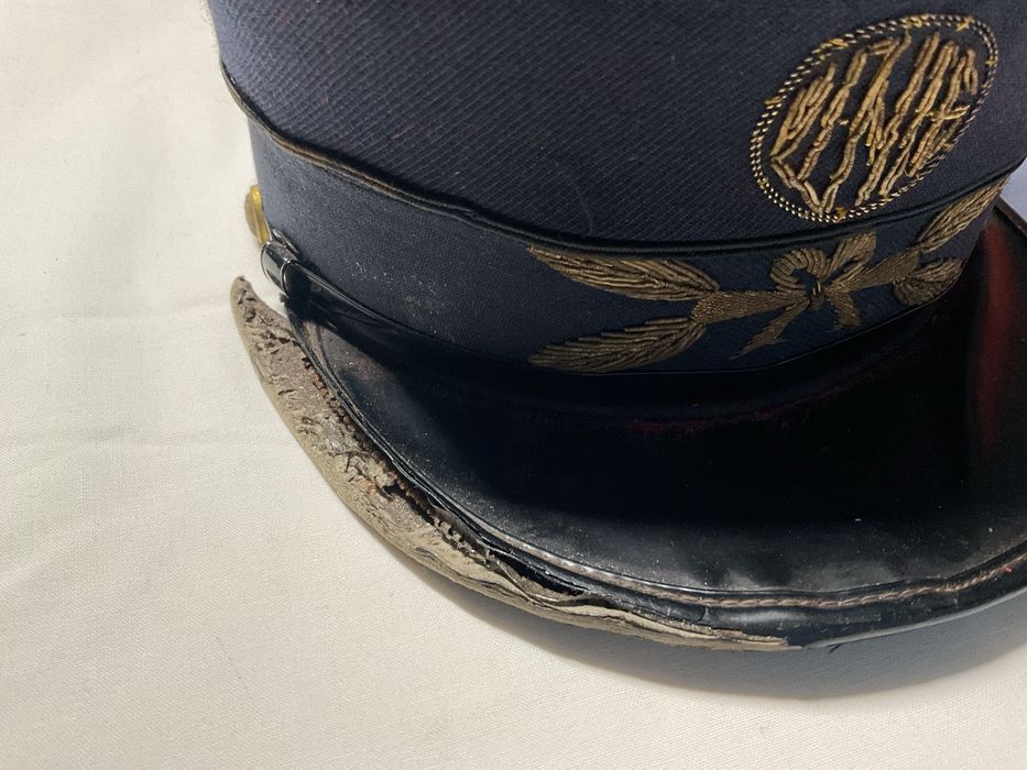 Chapéu, boné antigo da RENFE, caminhos de ferro de Espanha