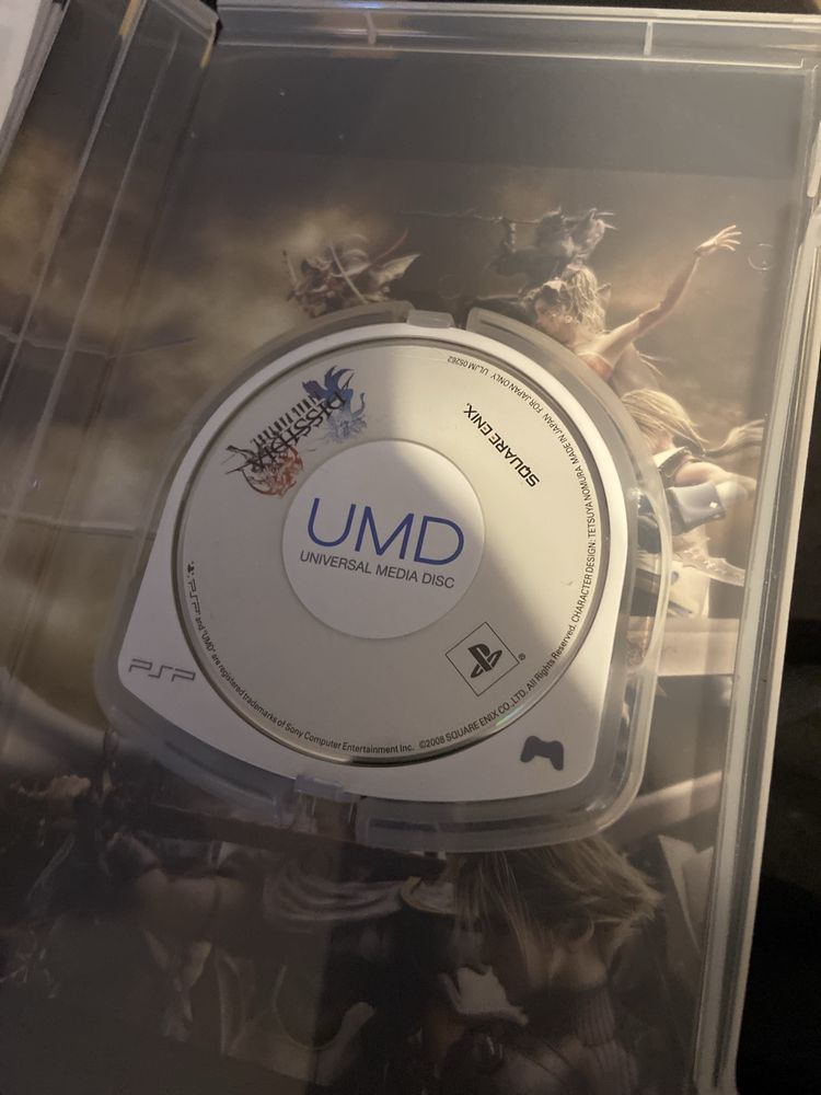 Dissidia final fantasy psp japonska wersja