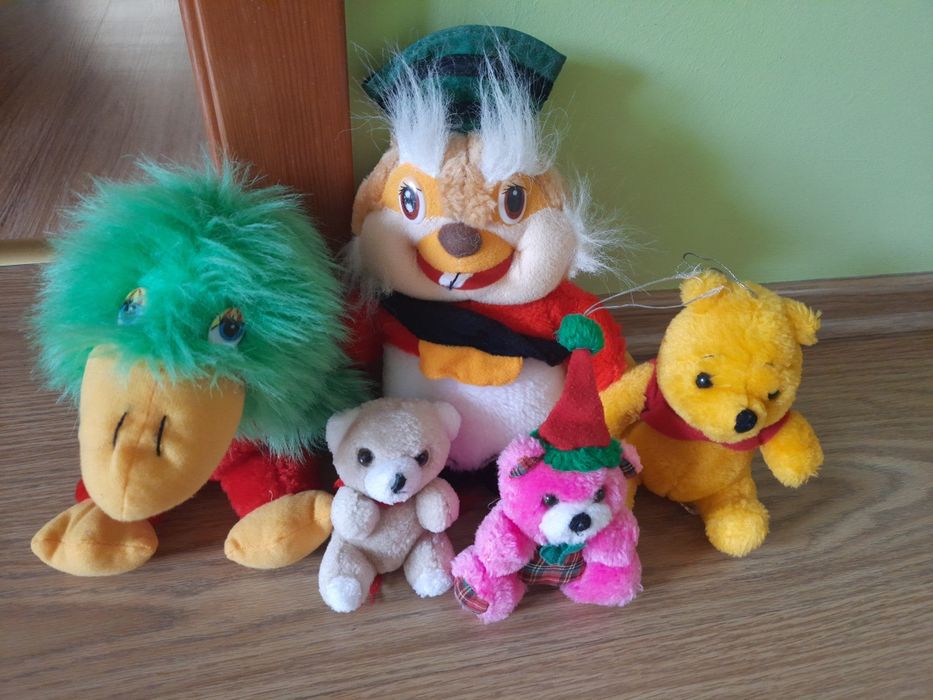 Maskotka pluszak 5 sztuk