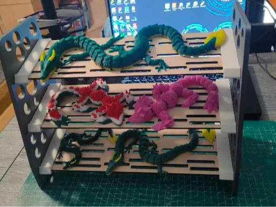 Expositor Prateleira Dragão