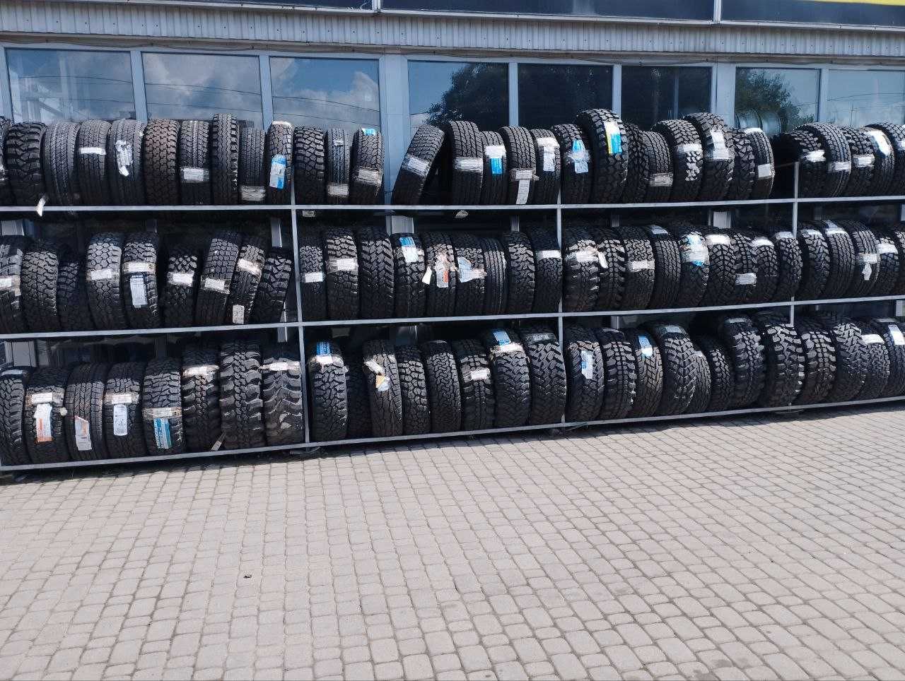 Шини для позашляховиків в наявності на складі