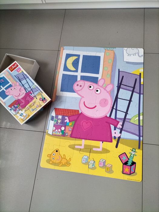 Puzzle świnka Peppa