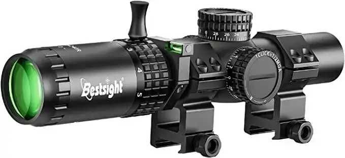 Оптичний приціл BESTSIGHT 1-5X24 з підсвіткою АК-74/АР15