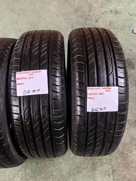4x 195/60R16 89H BRIDGESTONE TURANZA T001 opona letnia DEMO