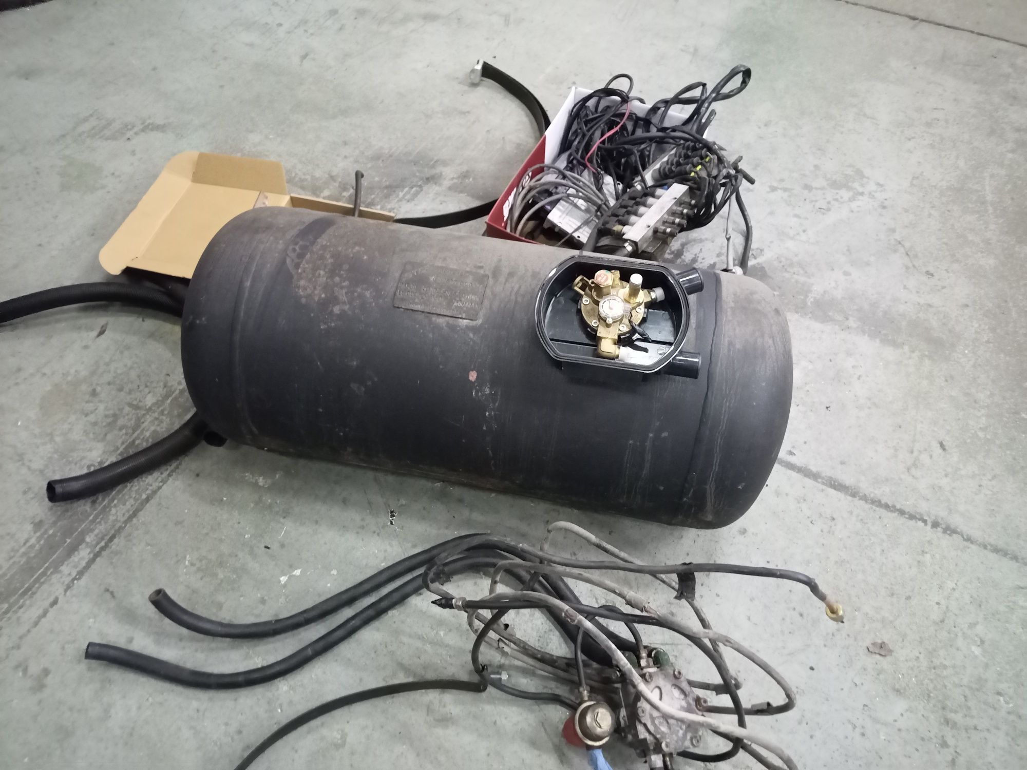 Sistema gpl para motor V8