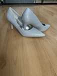 Buty damskie brokatowe