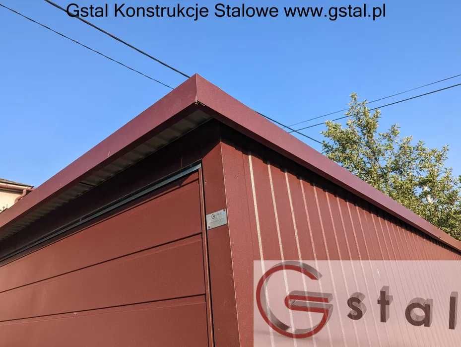 garaż domek na wymiar producent 6x6 3x5 4x6 9x6 6x5 profil ocynkowany