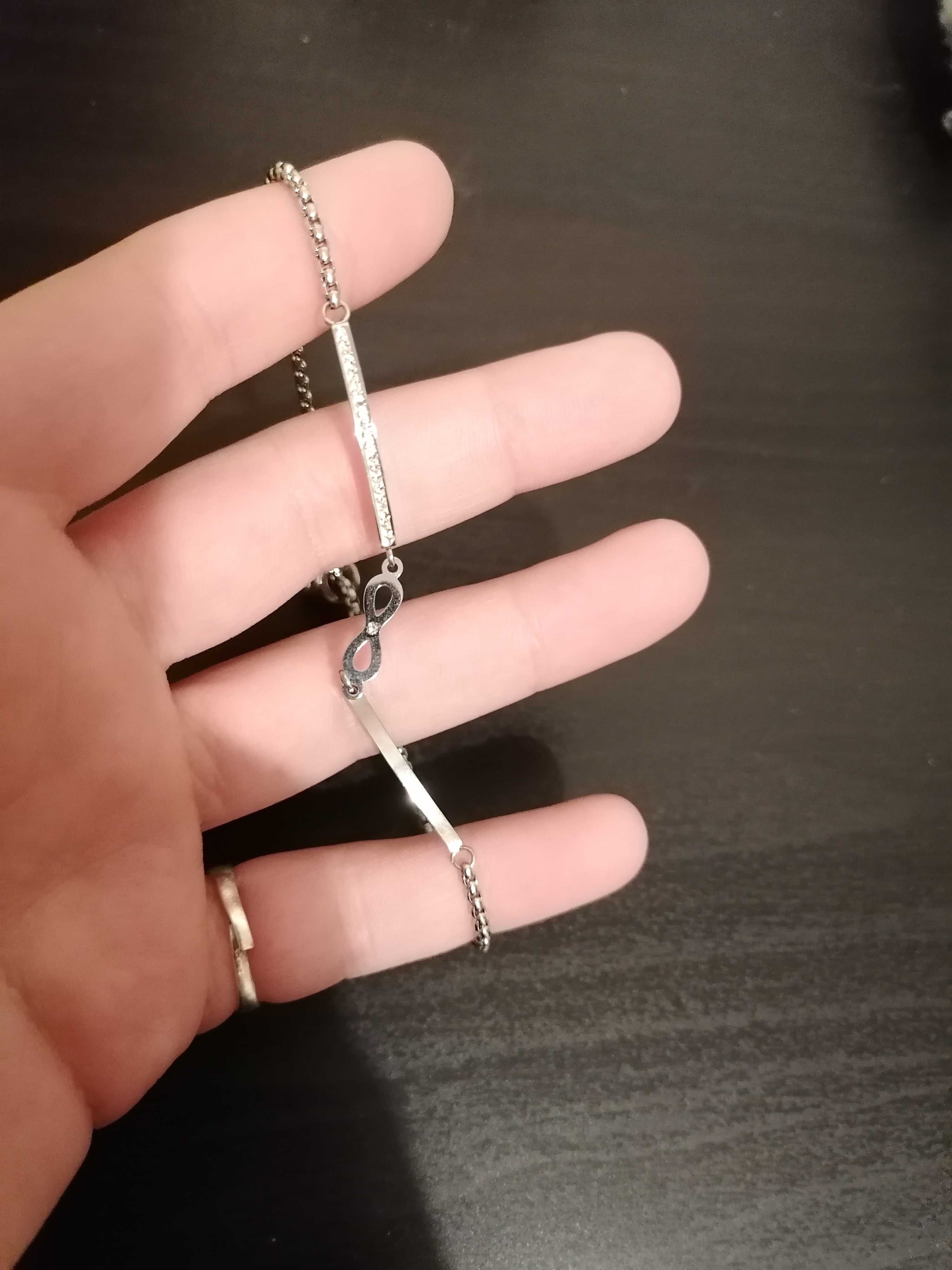 Pulseira de prata mulher