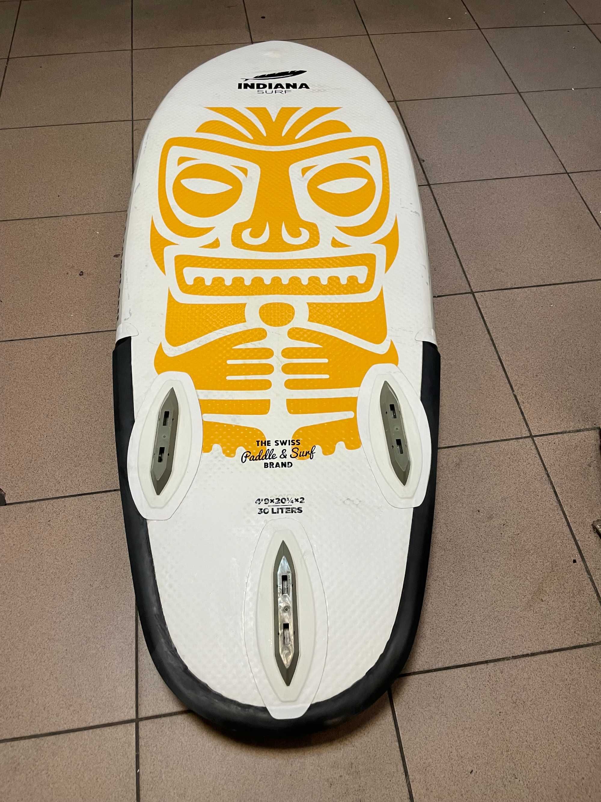 WYPRZEDAŻ z 2999zł NOWY * SUP pompowany INDIANA SURF 4'9 * Zestaw