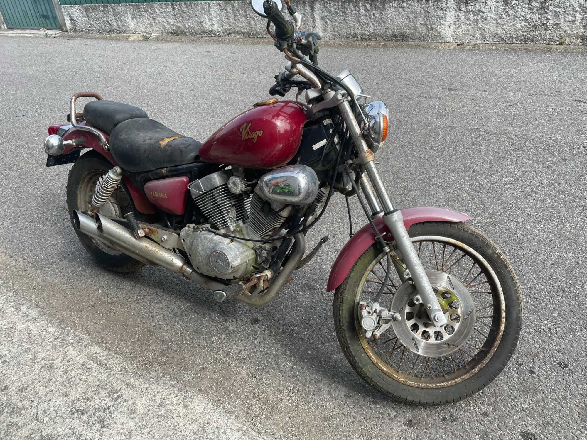 Moto 250 cc para peças