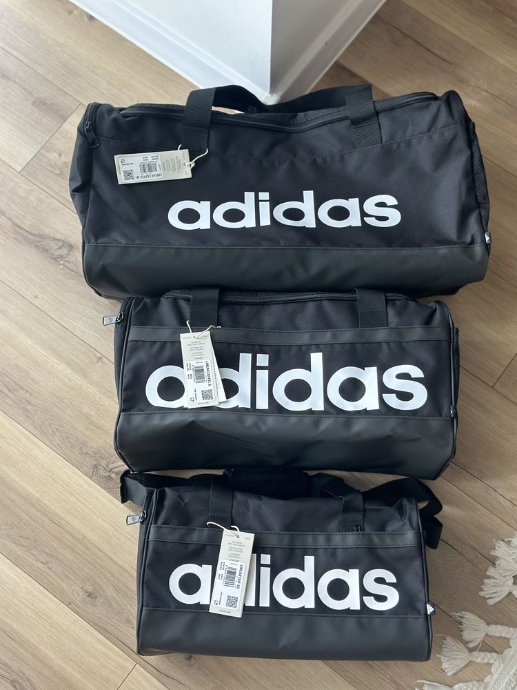 Спортивна сумка Adidas Linear Duffel | ОРИГІНАЛ 100% тренувальна сумка