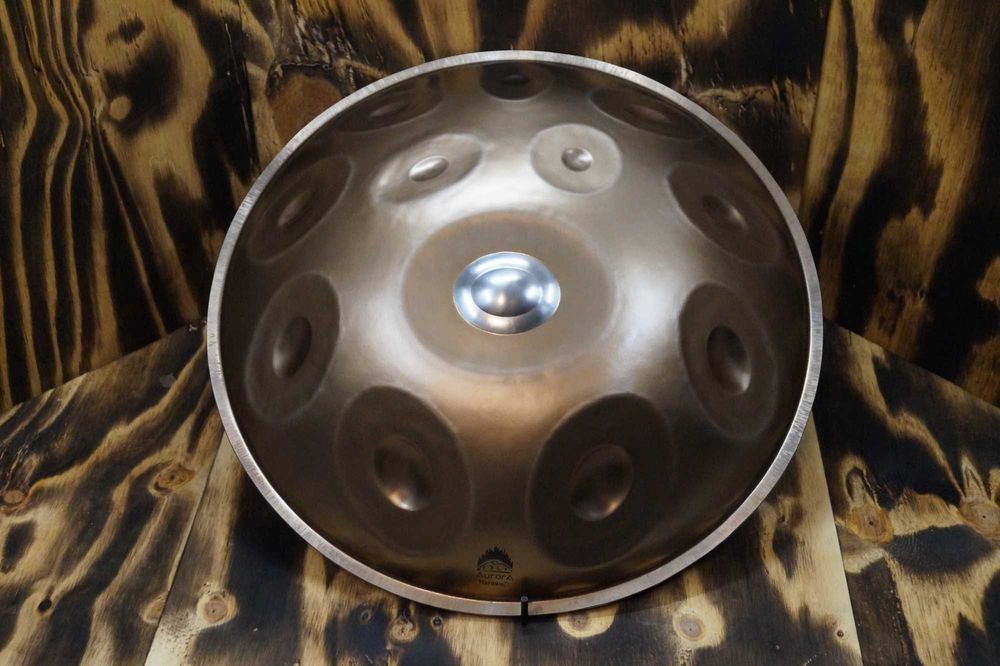 Aurora Handpan "D3 - Kurd 16" ember steel, nowy, serwis free