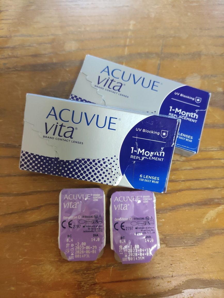 2 Caixas Lentes ACUVUE Vita