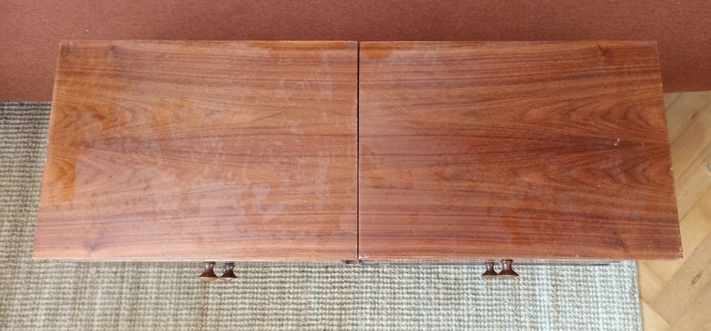 2x Szafka nocna nakastlik PRL stolik vintage modern loft Gliwickie ZPT