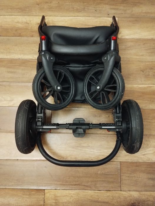 НОВАЯ Коляска 2в1 Alis Camaro ЭКО-КОЖА,Двойная Амортизация, Шасси 60см