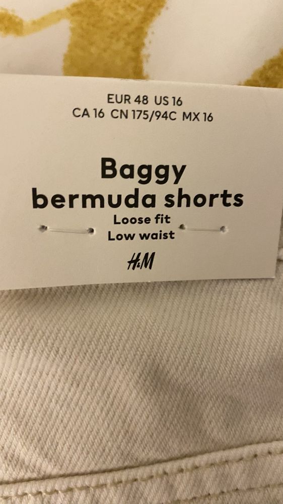 Шорты женские багги H&M