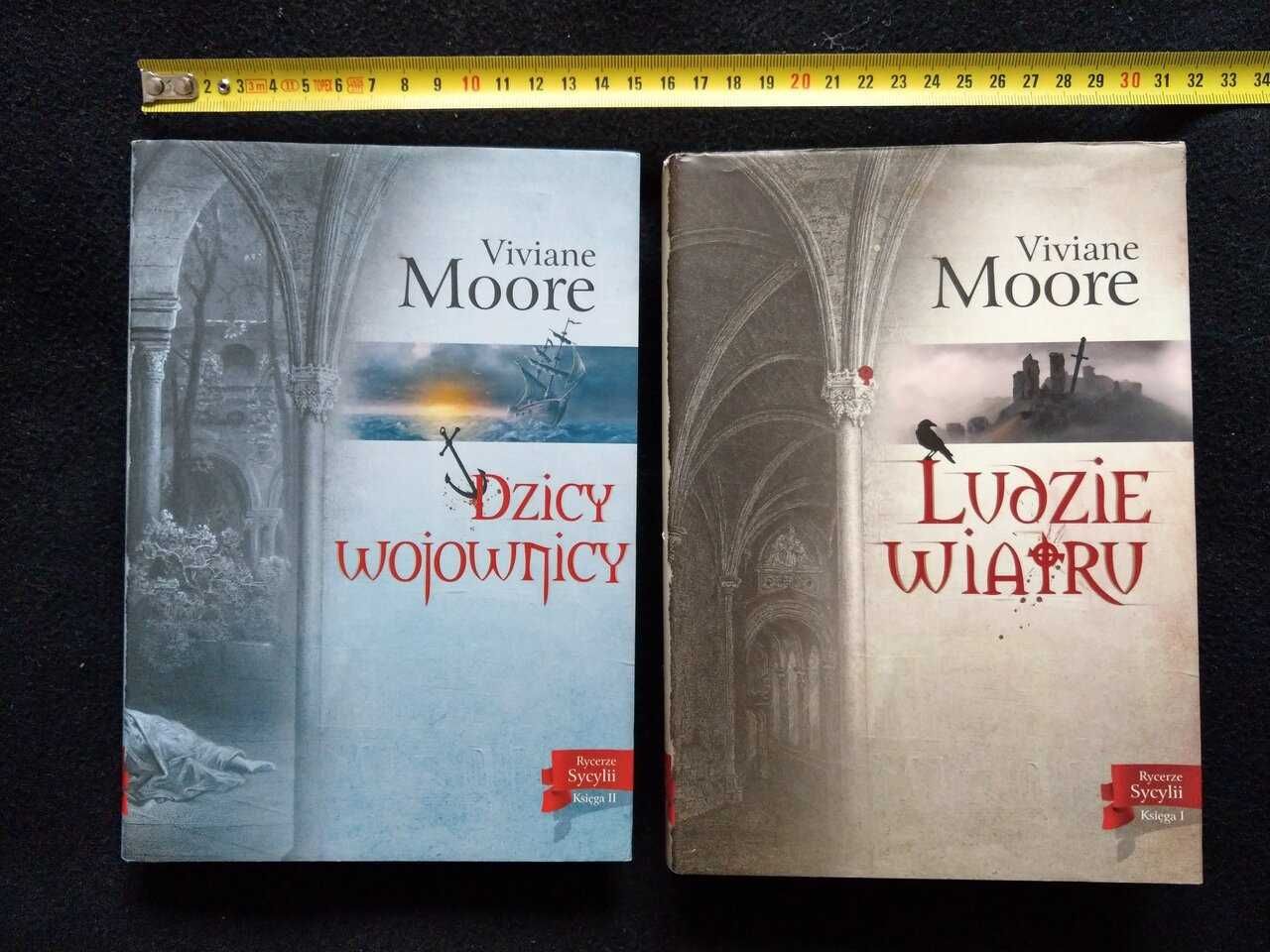 2x Viviane Moore Ludzie wiatru Dzicy wojownicy
