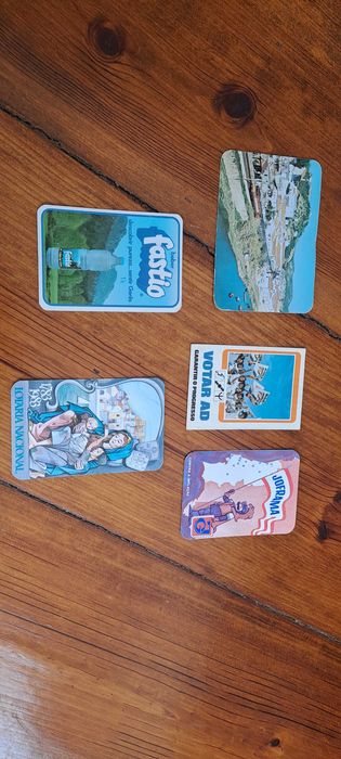 13 calendários de 1982 a 1984