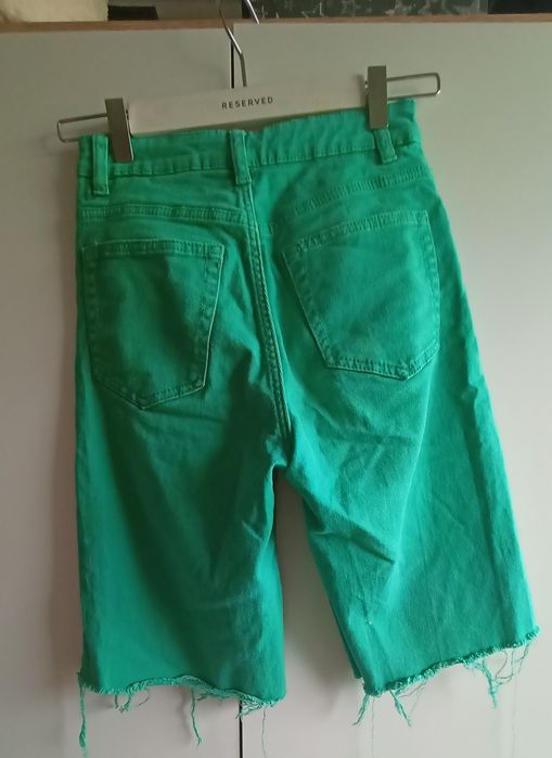 H&M szorty spodenki  jeans w kolano 34/36