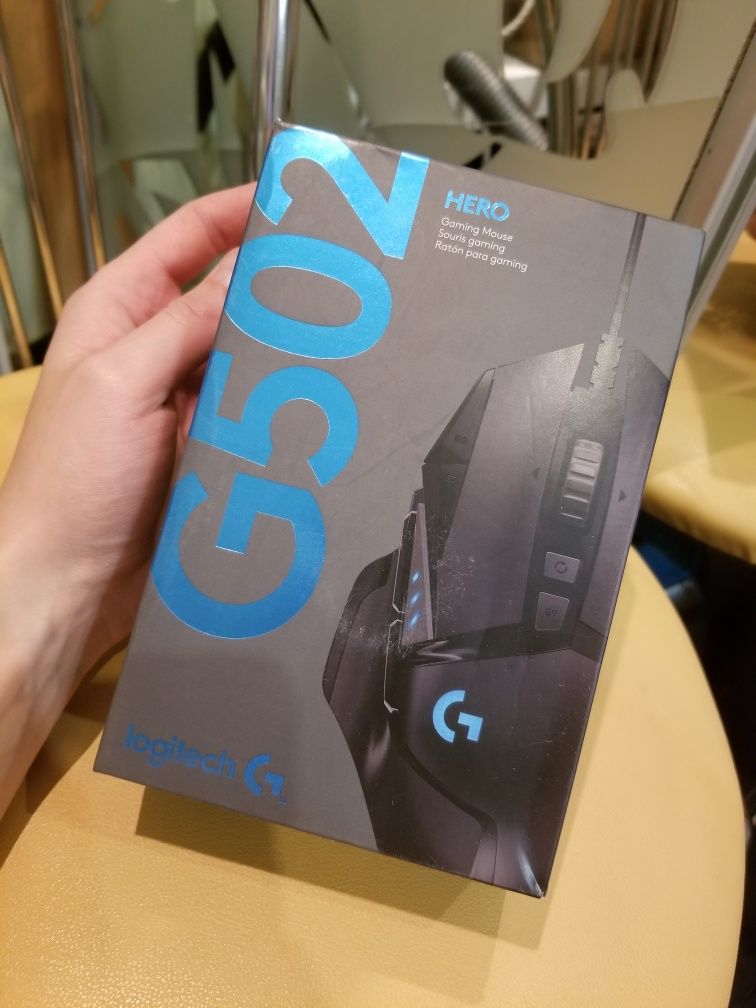 Нова геймерська мишка Logitech G502 Hero