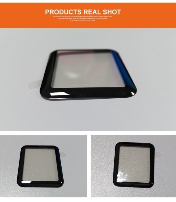 Защитное закаленное 3D стекло Mocolo Apple Watch (38 42 mm)