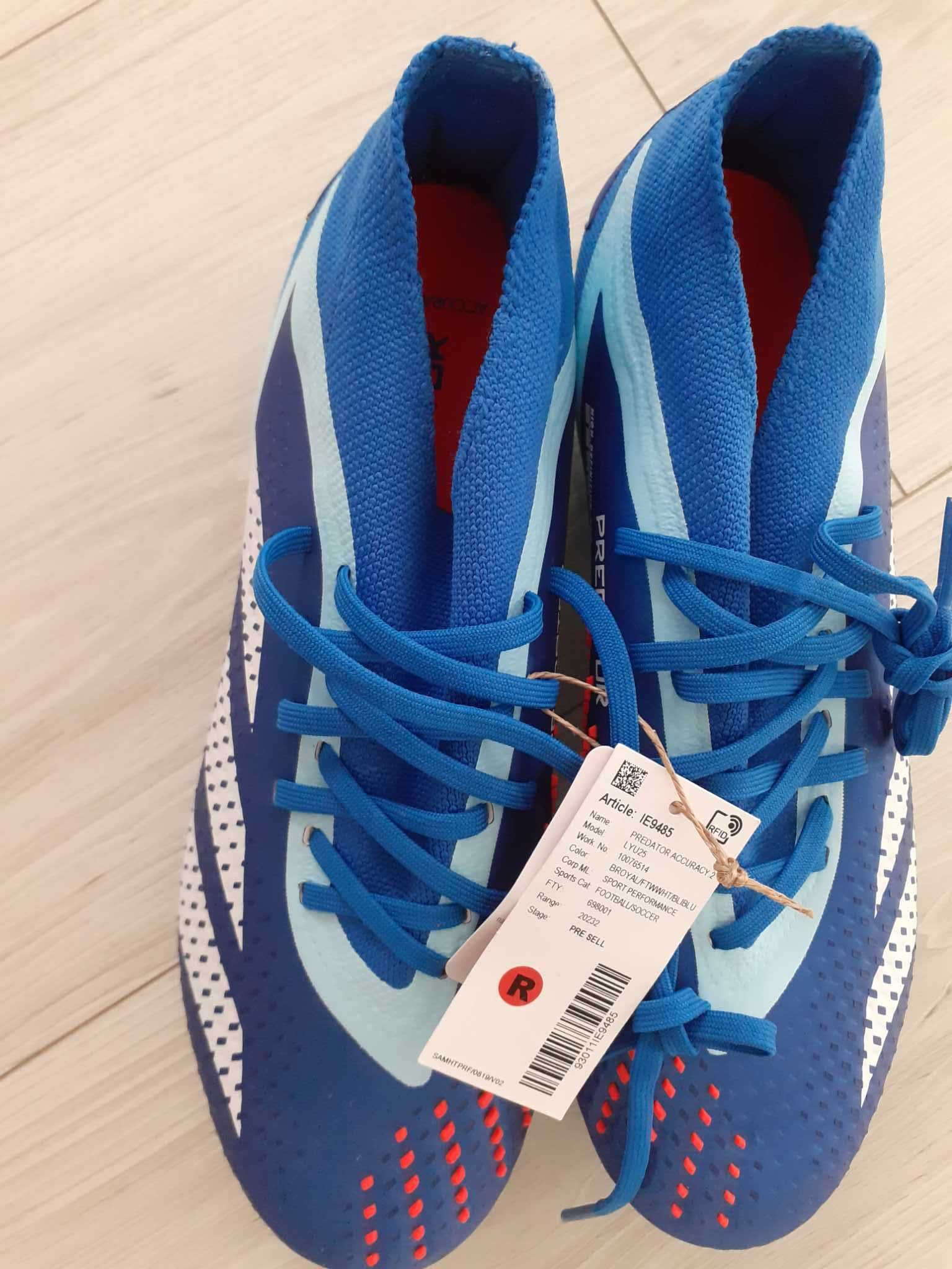 Półprofesjonalne buty korki adidas Predator Accuracy.2 MG r. 42 2/3