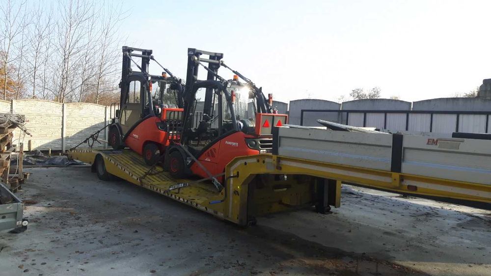 Niskopodwozie Naczepa Wynajem Lawety Transport Ciągników Siodłowych