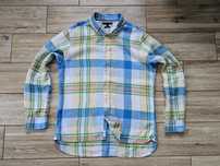 koszula TOMMY HILFIGER lniana meska 100% len r. L M -  jak NOWA