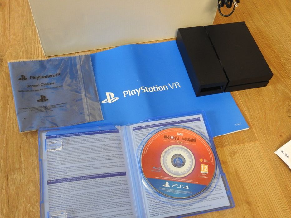 Zestaw googli VR do konsoli play station 4 i 5 google ps4 ps5 iron man