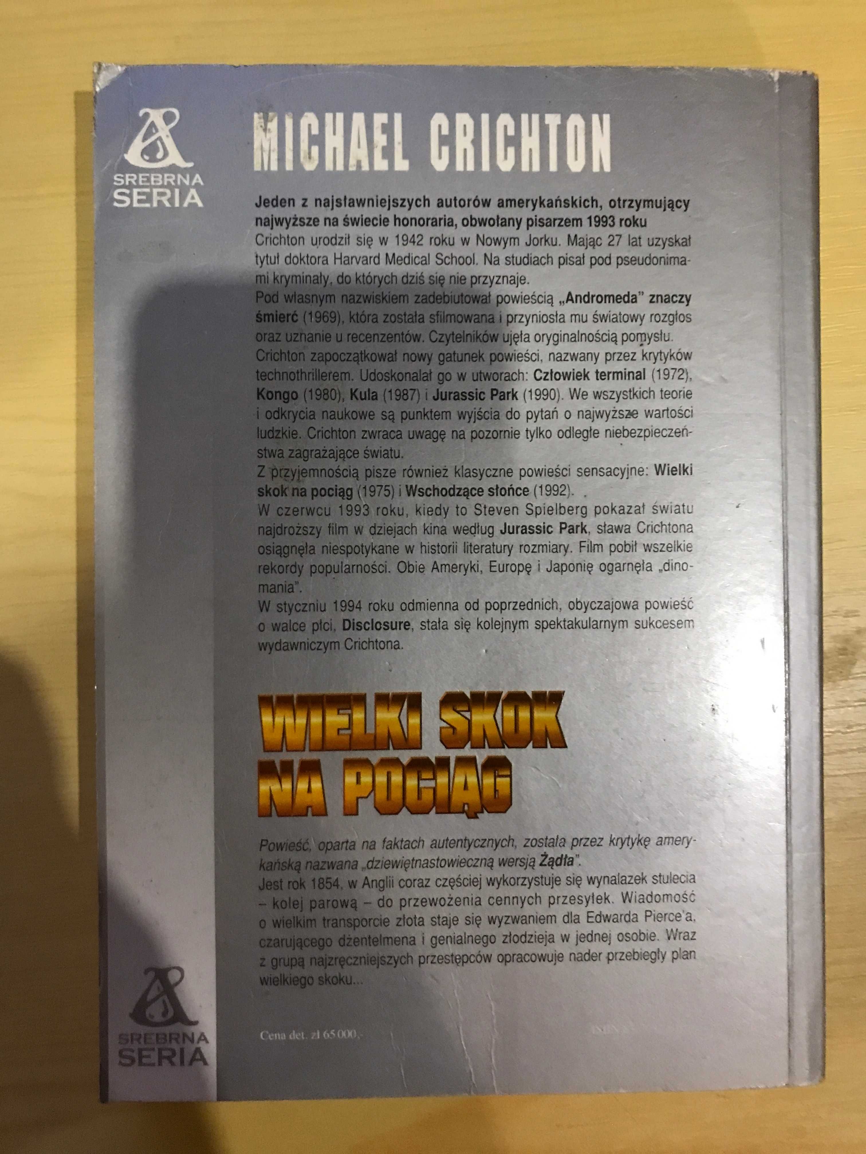 Wielki skok na pociąg Michael Crichton