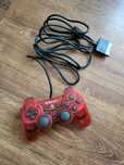 Oryginalny Kontroler Ps2 Sony Dualshock 2 / Pad SCPH-10010 Czerwony