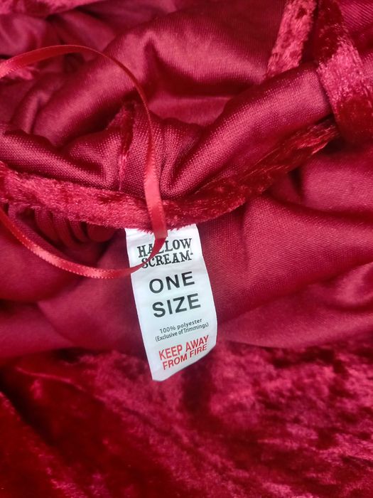 Костюм плащ 118 см на Хелловін королева вампірка жіночий або 12+років