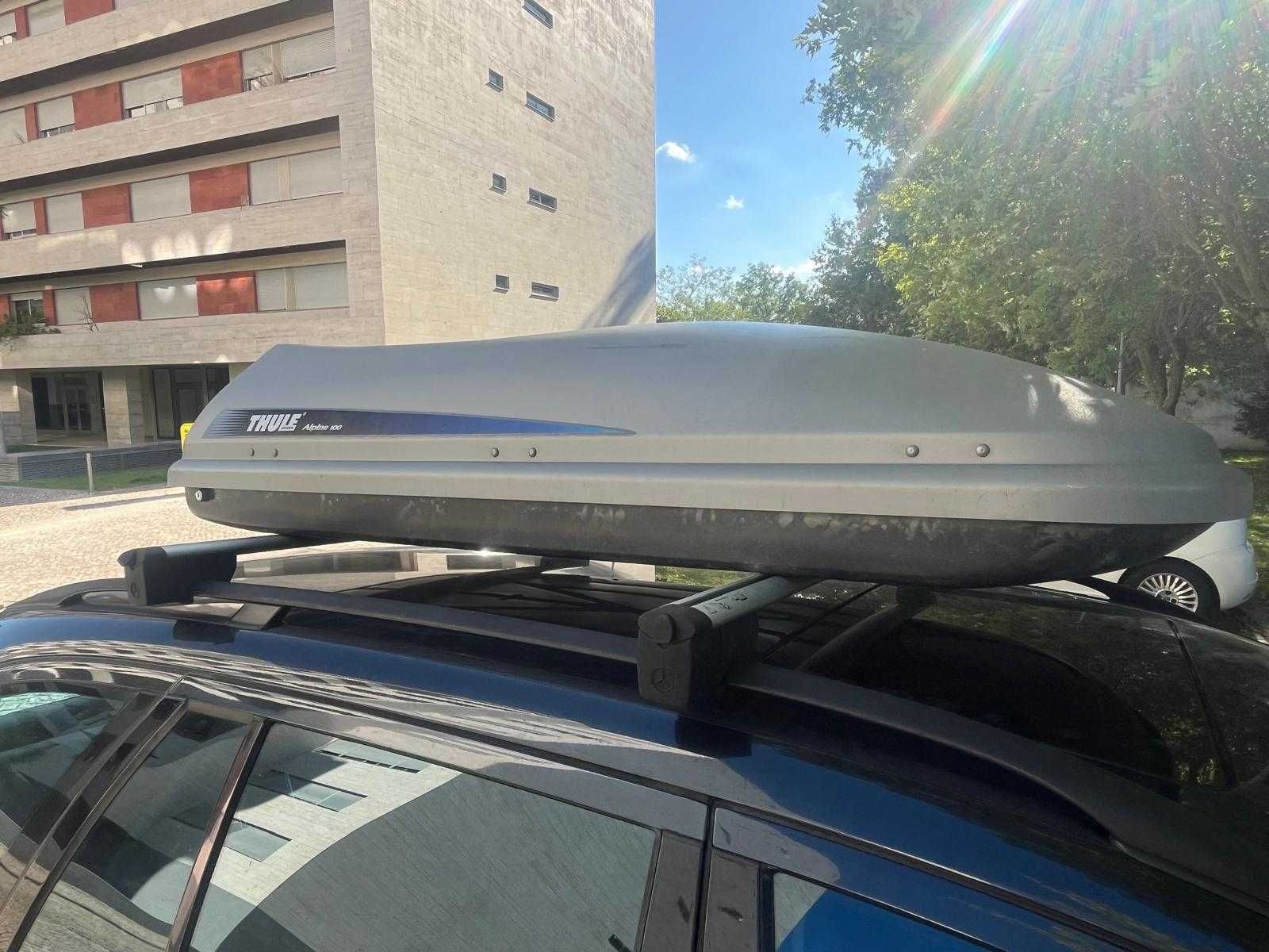 Mala de Tejadilho THULE Alpine 100 + Barras Originais MERCEDES