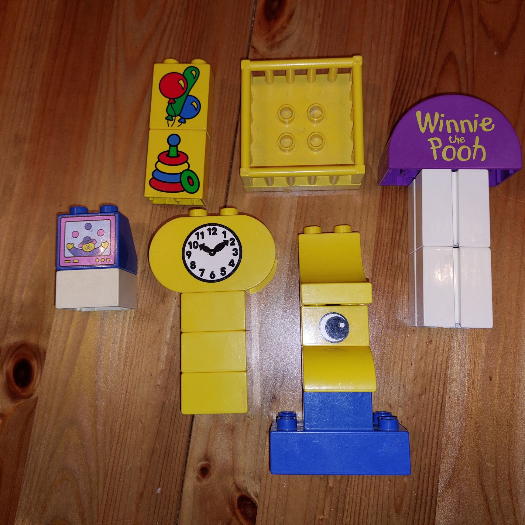 Lego Duplo kojec zegar pokój dziecięcy