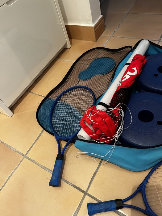 Conjunto Ténis Criança raquetes