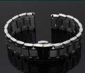 Bracelete Relógio Metálica Solida  24mm Seiko Breitling Tissot Oris I