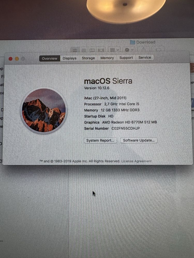 iMac - 27 inch, 2011 w dobry stan plus klawiator i track pad.